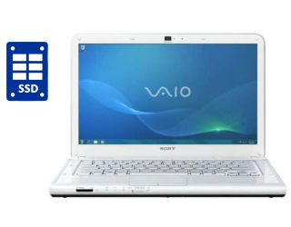 БУ Ноутбук Sony Vaio VPCCA2S1E / 14&quot; (1366x768) TN / Intel Core i3-2310M (2 (4) ядра по 2.1 GHz) / 8 GB DDR3 / 240 GB SSD / AMD Radeon HD 6470M / WebCam / Win 10 Pro из Европы в Дніпрі