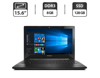 БУ Ноутбук Б-класс Lenovo G50-70 / 15.6&quot; (1920x1080) TN / Intel Pentium 3558U (2 ядра по 1.7 GHz) / 8 GB DDR3 / 128 GB SSD / Intel HD Graphics 4400 / WebCam / DVD-ROM / HDMI из Европы в Днепре