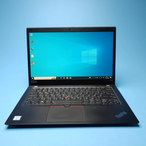 Ультрабук Lenovo ThinkPad T490s / 14&quot; (1920x1080) IPS Touch / Intel Core i5-8365U (4 (8) ядра по 1.6 - 4.1 GHz) / 16 GB DDR4 / 256 GB SSD / Intel UHD Graphics / WebCam / Win 10 Pro - 2