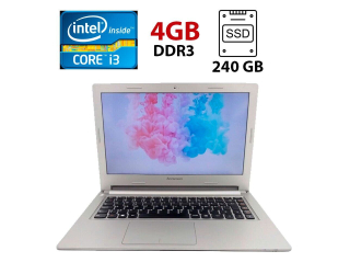 БУ Ноутбук Lenovo ThinkPad M30-70 / 15.6&quot; (1366x768) TN / Intel Core i3-4030U (2 (4) ядра по 1.9 GHz) / 4 GB DDR3 / 240 GB SSD / Intel HD Graphics 4400 / WebCam из Европы в Дніпрі
