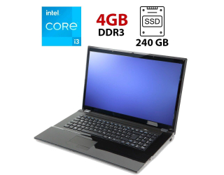 БУ Ноутбук Terra Mobile 1748 / 17.3&quot; (1600x900) TN / Intel Core i3-2330M (2 (4) ядра по 2.2 GHz) / 4 GB DDR3 / 240 GB SSD / Intel HD Graphics 3000 / WebCam из Европы в Днепре