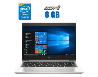 БУ Ноутбук HP ProBook 440 G6 / 14&quot; (1920x1080) IPS / Intel Core i7-8565U (4 (8) ядра по 1.8 - 4.6 GHz) / 16 GB DDR4 / 240 GB SSD / Intel UHD Graphics 620 / WebCam  из Европы в Днепре