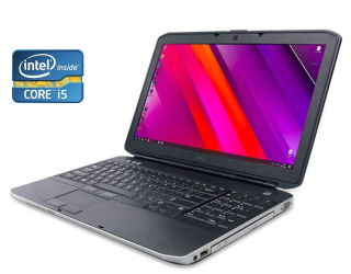 БУ Ноутбук Dell Latitude E5530 / 15.6&quot; (1366x768) TN / Intel Core i5-3210M (2 (4) ядра по 2.5 - 3.1 GHz) / 4 GB DDR3 / 500 GB HDD / Intel HD Graphics 4000 / WebCam / DVD-RW из Европы в Днепре