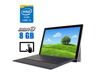 БУ Ноутбук-трансформер Б-класс Microsoft Surface Pro 4 / 12.3&quot; (2736x1824) IPS Touch / Intel Core i5-6300U (2 (4) ядра по 2.4 - 3.0 GHz) / 8 GB DDR3 / 256 GB SSD / Intel HD Graphics 520 / WebCam из Европы в Днепре