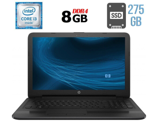 БУ Ноутбук Б-класс HP 250 G5 / 15.6&quot; (1366x768) TN / Intel Core i3-6006U (2 (4) ядра по 2.0 GHz) / 8 GB DDR4 / 275 GB SSD / Intel HD Graphics 520 / WebCam / DVD-RW / HDMI из Европы в Дніпрі