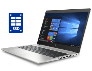 БУ Ноутбук HP ProBook 450 G6 / 15.6&quot; (1366x768) TN / Intel Core i3-8145U (2 (4) ядра по 2.1 - 3.9 GHz) / 8 GB DDR4 / 240 GB SSD / Intel UHD Graphics / WebCam / Win 10 Pro из Европы