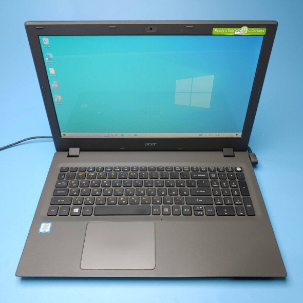 Ноутбук Acer Aspire E5-574-58JM / 15.6&quot; (1366x768) TN / Intel Core i5-6200U (2 (4) ядра по 2.3 - 2.8 GHz) / 8 GB DDR3 / 240 GB SSD / Intel HD Graphics 520 / WebCam / DVD-RW / Win 10 Home - 8