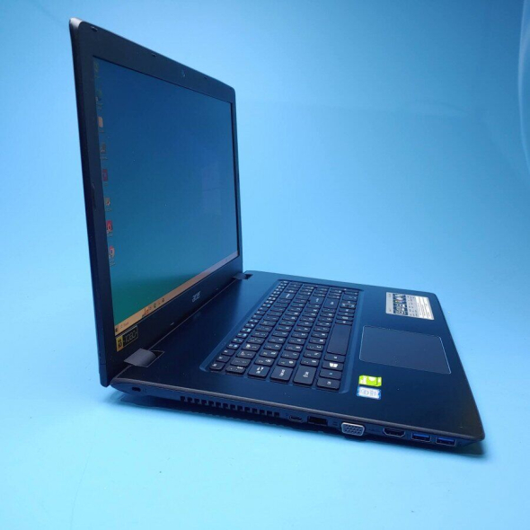 Игровой ноутбук Acer Aspire E5-774G-52W1 / 17.3&quot; (1920x1080) TN / Intel Core i5-7200U (2 (4) ядра по 2.5 - 3.1 GHz) / 8 GB DDR4 / 256 GB SSD / nVidia GeForce 940MX, 2 GB DDR3, 64-bit / WebCam / Win 10 Home - 4