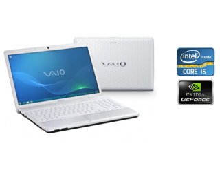 БУ Ноутбук Sony VAIO VPC-EJ1M1E / 17.3&quot; (1600x900) TN / Intel Core i5-2410M (2 (4) ядра по 2.3 - 2.9 GHz) / 8 GB DDR3 / 240 GB SSD / nVidia GeForce 410M, 1 GB DDR3, 64-bit / WebCam / Win 10 Pro из Европы в Днепре