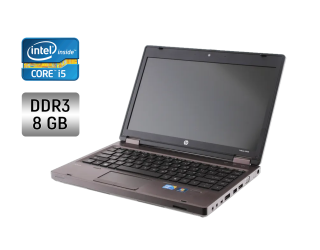 БУ Ноутбук HP Probook 6360b / 13.3&quot; (1366x768) TN / Intel Core i5-2520M (2 (4) ядра по 2.5 - 3.2 GHz) / 8 GB DDR3 / 128 GB SSD / Intel HD Graphics 3000 / WebCam / Fingerprint из Европы в Днепре