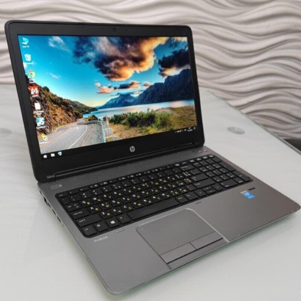 Ноутбук HP ProBook 650 G1 / 15.6&quot; (1920x1080) TN / Intel Core i5-4210M (2 (4) ядра по 2.6 - 3.2 GHz) / 8 GB DDR3 / 128 GB SSD / Intel HD Graphics 4600 / WebCam / Fingerprint - 3