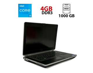 БУ Ноутбук Dell Latitude E6420 / 14&quot; (1366x768) TN / Intel Core i5-2430M (2 (4) ядра по 2.4 - 3.0 GHz) / 4 GB DDR3 / 1000 GB HDD / Intel HD Graphics 3000 / No WebCam из Европы в Днепре