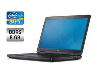 БУ Ноутбук Dell Latitude E5540 / 15.6&quot; (1920x1080) TN / Intel Core i5-4300U (2 (4) ядра по 1.9 - 2.9 GHz) / 8 GB DDR3 / 256 GB SSD / Intel HD Graphics 4400 / WebCam / DVD-RW из Европы в Днепре