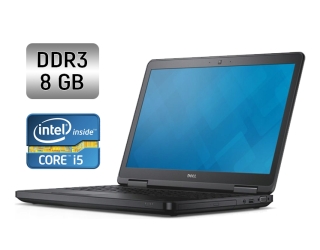 БУ Ноутбук Б-класс Dell Latitude E5540 / 15.6&quot; (1366x768) TN / Intel Core i5-4300U (2 (4) ядра по 1.9 - 2.9 GHz) / 8 GB DDR3 / 256 GB SSD / Intel HD Graphics 4400 / WebCam / Windows 10 из Европы в Днепре