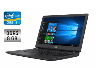 БУ Ноутбук Acer Aspire ES 15 / 15.6&quot; (1366x768) TN / Intel Core i3-5005U (2 (4) ядра по 2.0 GHz) / 8 GB DDR3 / 128 GB SSD /  Intel HD Graphics 5500 / WebCam / HDMI из Европы в Дніпрі
