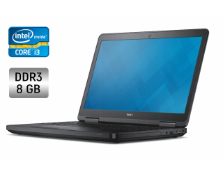 БУ Ноутбук Dell Latitude E5540 / 15.6&quot; (1366x768) TN / Intel Core i3-4010U (2 (4) ядра по 1.7 GHz) / 8 GB DDR3 / 256 GB SSD / Intel HD Graphics 4400 / WebCam / DVD-ROM из Европы в Днепре