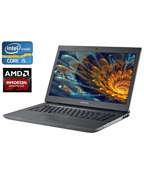 Ноутбук Dell Vostro 3560 / 15.6&quot; (1366x768) TN / Intel Core i5-3210M (2 (4) ядра по 2.5 - 3.1 GHz) / 8 GB DDR3 / 256 GB SSD / AMD Radeon HD 7670M, 1 GB DDR3, 128-bit / WebCam - 1