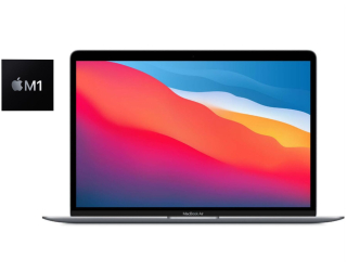 БУ Ультрабук Apple MacBook Air 13 2020 A2337 / 13.3&quot; (2560x1600) IPS / Apple M1 (8 ядер по 2.1 - 3.2 GHz) / 16 GB DDR3 / 256 GB SSD / Apple M1 Graphics / WebCam / MacOS из Европы в Дніпрі