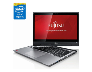 БУ Ноутбук-трансформер Fujitsu LifeBook T935 / 13.3&quot; (1920x1080) IPS Touch / Intel Core i5-5300U (2 (4) ядра по 2.3 - 2.9 GHz) / 8 GB DDR3 / 250 GB SSD / Intel HD Graphics 5500 / WebCam  из Европы в Дніпрі