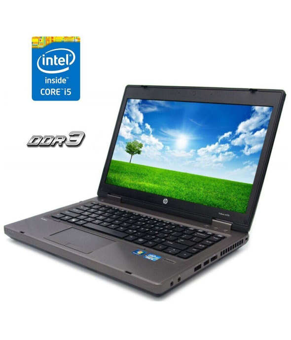 Ноутбук HP ProBook 6570b / 15.6&quot; (1366x768) TN / Intel Core i5-3320M (2 (4) ядра по 2.6 - 3.3 GHz) / 8 GB DDR3 / 250 GB SSD / Intel HD Graphics 4000 / WebCam - 1