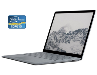 БУ Ультрабук Б-класс Microsoft Surface Laptop / 13.5&quot; (2256x1504) IPS Touch / Intel Core i5-7200U (2 (4) ядра по 2.5 - 3.1 GHz) / 8 GB DDR4 / 128 GB SSD / Intel HD Graphics 620 / WebCam из Европы в Днепре