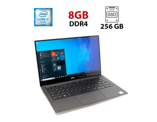 БУ Ультрабук Dell XPS 13 9350 / 13.3&quot; (3200x1800) IPS Touch / Intel Core i7-6600U (2 (4) ядра по 2.6 - 3.4 GHz) / 8 GB DDR4 / 256 GB SSD / Intel Iris Graphics 520 / WebCam из Европы в Днепре