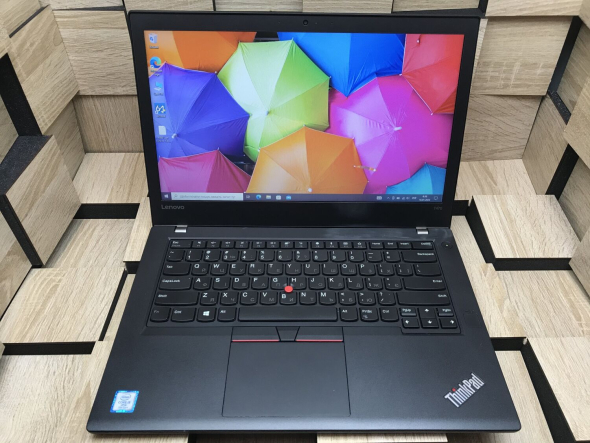 Ультрабук Б-класс Lenovo ThinkPad T470 / 14&quot; (1366x768) TN / Intel Core i5-7300U (2 (4) ядра по 2.6 - 3.5 GHz) / 8 GB DDR4 / 480 GB SSD / Intel HD Graphics 520 / WebCam / Fingerprint / USB 3.1 / HDMI - 2
