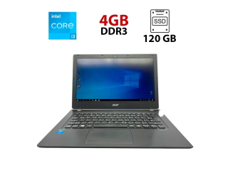 БУ Ноутбук Acer TravelMate 5740 / 15.6&quot; (1366x768) TN / Intel Core i3-370M (2 (4) ядра по 2.4 GHz) / 4 GB DDR3 / 120 GB SSD / Intel HD Graphics / WebCam из Европы в Дніпрі