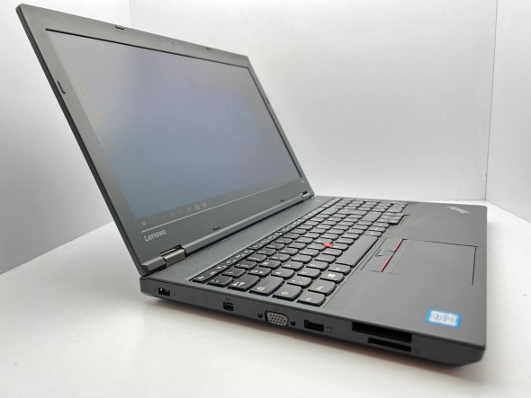 Ноутбук Б-класс Lenovo ThinkPad L560 / 15.6&quot; (1366x768) TN / Intel Core i5-6300U (2 (4) ядра по 2.4 - 3.0 GHz) / 4 GB DDR3 / 128 GB SSD / Intel HD Graphics 520 / WebCam - 3