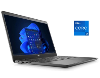 БУ Ноутбук Dell Latitude 3520 / 15.6&quot; (1920x1080) IPS / Intel Core i7-1165G7 (4 (8) ядра по 2.8 - 4.7 GHz) / 16 GB DDR4 / 256 GB SSD / Intel Iris Xe Graphics / WebCam / Win 11 Pro из Европы
