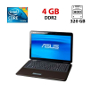 Ноутбук Asus K70IJ / 17.3" (1600x900) TN / Intel Core 2 Duo T6600 (2 ядра по 2.2 GHz) / 4 GB DDR2 / 320 GB HDD / Intel HD Graphics / WebCam - 1