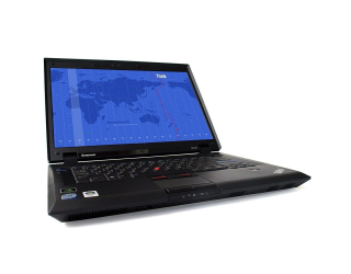 БУ Ноутбук Lenovo ThinkPad SL500 / 15.4&quot; (1280x800) TN / Intel Celeron T3100 (2 ядра по 1.9 GHz) / 4 GB DDR2 / 120 GB SSD / Intel GMA Graphics X4500 / DVD-ROM из Европы в Дніпрі