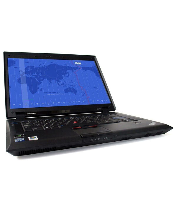 Ноутбук Lenovo ThinkPad SL500 / 15.4&quot; (1280x800) TN / Intel Celeron T3100 (2 ядра по 1.9 GHz) / 4 GB DDR2 / 120 GB SSD / Intel GMA Graphics X4500 / DVD-ROM - 1