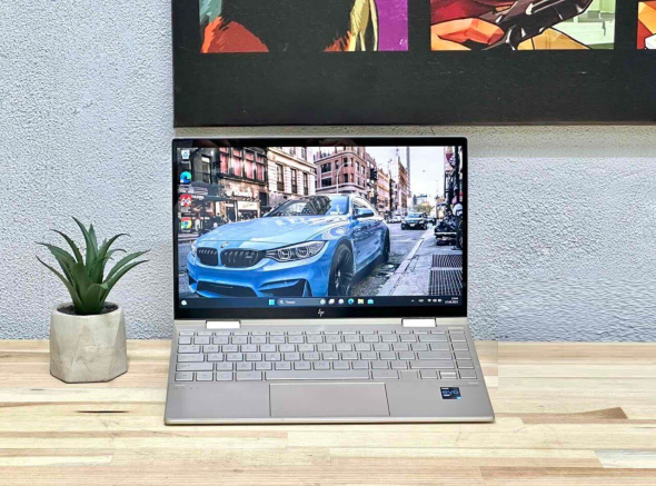 Ультрабук-трансформер HP Envy x360 13-bd0204nw / 13.3&quot; (1920x1080) IPS Touch / Intel Core i7-1165G7 (4 (8) ядра по 2.8 - 4.7 GHz) / 16 GB DDR4 / 512 GB SSD / Intel Iris Xe Graphics / WebCam / Win 11 Home - 2