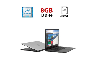 БУ Ультрабук Dell XPS 13 9350 / 13.3&quot; (1920x1080) IPS / Intel Core i7-6600U (2 (4) ядра по 2.6 - 3.4 GHz) / 8 GB DDR4 / 240 GB SSD / Intel Iris Graphics 520 / WebCam / Thunderbolt  из Европы в Днепре