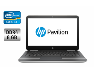 БУ Ноутбук Б-класс HP Pavilion 14 al061nr / 14&quot; (1366x768) TN / Intel Core i3-6100U (2 (4) ядра по 2.3 GHz) / 8 GB DDR4 / 240 GB SSD / Intel HD Graphics 520 / WebCam / Windows 10 из Европы в Дніпрі