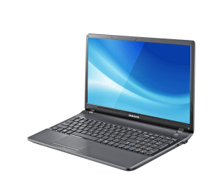 БУ Ноутбук Б-класс Samsung NP300E5C / 15.6&quot; (1366x768) TN / Intel Celeron B820 (2 ядра по 1.7 GHz) / 4 GB DDR3 / 500 GB HDD / nVidia GeForce GT 620M, 1 GB DDR3, 64-bit / WebCam / АКБ не держит из Европы в Днепре