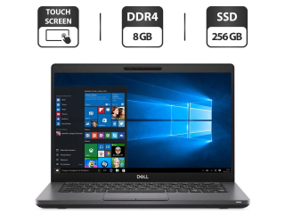 БУ Ультрабук Dell Latitude 5400 / 14&quot; (1920x1080) IPS Touch / Intel Core i5-8365U (4 (8) ядра по 1.6 - 4.1 GHz) / 8 GB DDR4 / 256 GB SSD / Intel UHD Graphics 620 / WebCam / HDMI из Европы