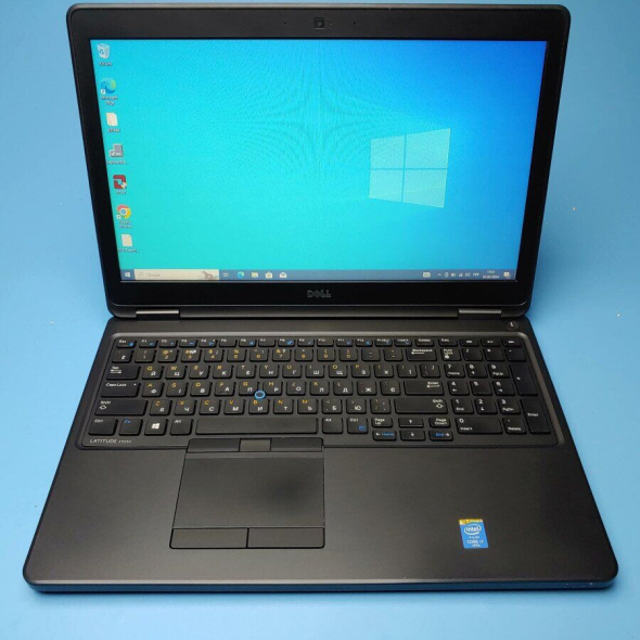 Ноутбук Dell Latitude E5550 / 15.6&quot; (1366x768) TN / Intel Core i7-5600U (2 (4) ядра по 2.6 - 3.2 GHz) / 16 GB DDR3 / 240 GB SSD / Intel HD Graphics 5500 / WebCam / Win 10 Pro - 8