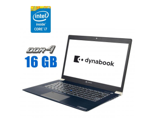 БУ Ультрабук Toshiba Dynabook Tecra X40-F / 14&quot; (1920x1080) IPS Touch / Intel Core i7-8665U (4 (8) ядра по 1.9 - 4.8 GHz) / 16 GB DDR4 / 240 GB SSD / Intel UHD Graphics 620 / WebCam  из Европы в Днепре