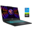 Новый игровой ноутбук MSI Cyborg 15 A12VE / 15.6" (1920x1080) IPS / Intel Core i5-12450H (8 (12) ядер по 3.3 - 4.4 GHz) / 8 GB DDR5 / 512 GB SSD / nVidia GeForce RTX 4050, 6 GB GDDR6, 96-bit / WebCam - 1