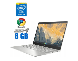 БУ Ультрабук HP Pro c640 Chromebook / 14&quot; (1920x1080) IPS Touch / Intel Core i5-10310U (4 (8) ядра по 1.7 - 4.4 GHz)  / 8 GB DDR4 / 64 GB eMMC / Intel UHD Graphics / WebCam / ChromeOS  из Европы в Днепре