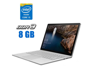 БУ Ультрабук Microsoft Surface Book 2 / 13.5&quot; (3000x2000) IPS Touch / Intel Core i5-7300U (2 (4) ядра по 2.6 - 3.5 GHz) / 8 GB DDR3 / 256 GB SSD / Intel HD Graphics 620 / WebCam / Win 10 Pro из Европы в Днепре
