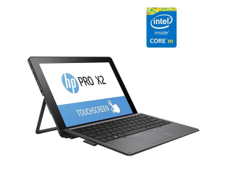 БУ Ноутбук-трансформер HP Pro x2 612 G2 / 12&quot; (1920x1280) IPS Touch / Intel Core m3-7Y30 (2 (4) ядра по 1.0 - 2.6 GHz) / 4 GB DDR3 / 256 GB SSD / Intel HD Graphics 615 / WebCam из Европы