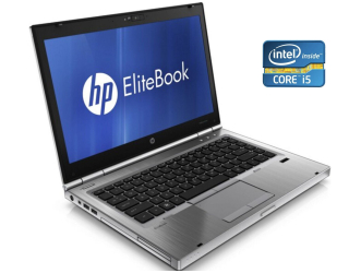БУ Ноутбук Б-класс HP EliteBook 8460P / 14&quot; (1366x768) TN / Intel Core i5-2520M (2 (4) ядра по 2.5 - 3.2 GHz) / 8 GB DDR3 / 120 GB SSD / Intel HD Graphics 3000 / WebCam / DVD-ROM / АКБ не держит из Европы