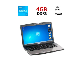 БУ Ноутбук Medion Akoya E7220 / 17.3&quot; (1600x900) TN / Intel Core i3-2310M (2 (4) ядра по 2.1 GHz) / 4 GB DDR3 / 1000 GB HDD / Intel HD Graphics 3000 / WebCam / USB 3.0 из Европы в Днепре