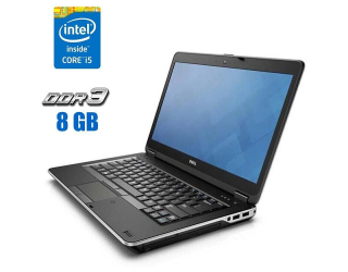 БУ Ноутбук Dell Latitude E6440 / 14&quot; (1600x900) TN / Intel Core i5-4300M (2 (4) ядра по 2.6 - 3.3 GHz) / 8 GB DDR3 / 240 GB SSD / Intel HD Graphic 4600 / WebCam / Windows 10 из Европы в Дніпрі