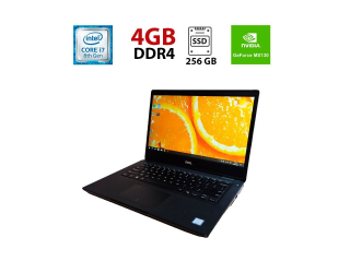 БУ Игровой ноутбук Dell Latitude 3400 / 14&quot; (1920х1080) IPS / Intel Core i7-8565U (4 (8) ядра по 1.8 - 4.6 GHz) / 16 GB DDR4 / 256 GB SSD / nVidia GeForce MX130, 2 GB GDDR5, 64-bit / WebCam / USB 3.0 из Европы в Днепре