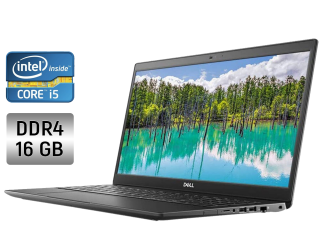 БУ Ноутбук Б-класс Dell Latitude 3510 / 15.6&quot; (1366x768) TN / Intel Core i5-10210U (4 (8) ядра по 1.6 - 4.2 GHz) / 16 GB DDR4 / 512 GB SSD / Intel UHD Graphics / WebCam / Windows 10 из Европы в Днепре