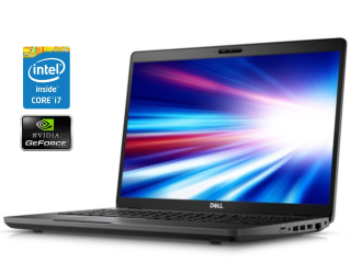 БУ Игровой ноутбук Dell Latitude 5501 / 15.6&quot; (1920x1080) IPS / Intel Core i7-9850H (6 (12) ядра по 2.6 - 4.6 GHz) / 32 GB DDR4 / 1000 GB SSD M.2 / nVidia GeForce MX150, 2 GB GDDR5, 64-bit / WebCam / Win 10 Pro из Европы в Дніпрі
